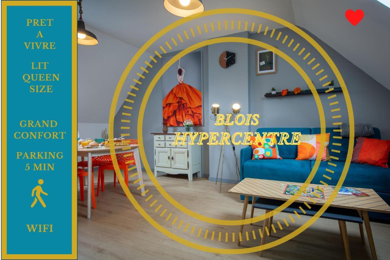 Superlogis - Sous Les Toits - T2- 3Etoiles - Blois-Hypercentre 1 Chambre 4 Personnes Exterior foto